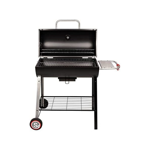 Barbecue au charbon de bois Michigan - noir/gris - SOMAGIC