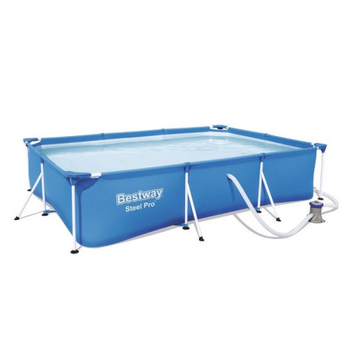 Piscine plastique rectangulaire 3 x 2.55 m H. 66 cm - BESTWAY