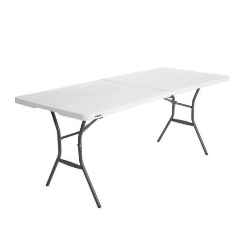 Table rectangulaire pliante 183 x 76 x 74 cm - Centrale Brico
