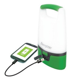Lanterne Rechargeable USB Vert avec fonction Power Bank - ENERGIZER