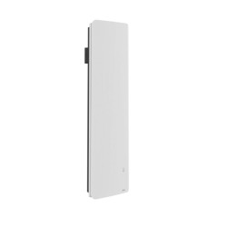 Radiateur électrique connecté HEKLA vertical blanc 1000W - inertie fonte - SAUTER