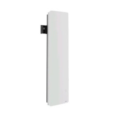 Radiateur électrique connecté HEKLA vertical blanc 1500W - inertie fonte - SAUTER