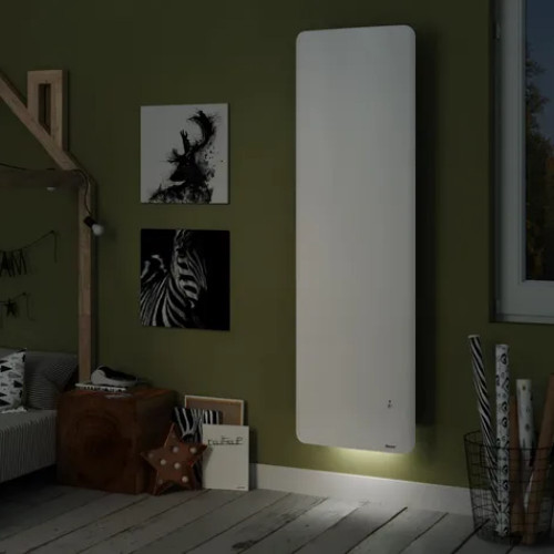 SAUTER Radiateur électrique connecté HEKLA vertical blanc 2000W - i