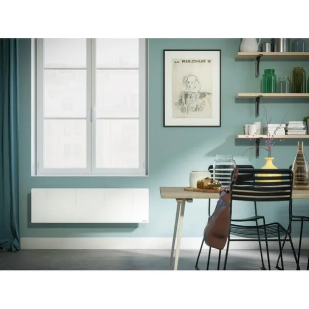 SAUTER Radiateur électrique connecté GYALI TACTILE plinthe 1500W
