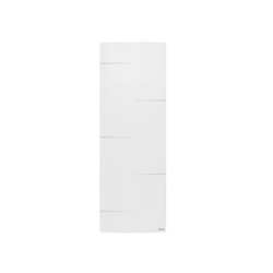 Radiateur électrique connecté MALAO vertical 1500W blanc - inertie fonte de marque SAUTER, référence: B7808800