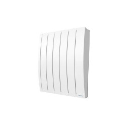 Radiateur électrique connecté IPALA horizontal 1000W blanc - inertie fluide - SAUTER