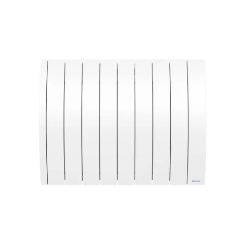 Radiateur électrique connecté IPALA horizontal 1500W blanc - inertie fluide - SAUTER