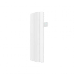 Radiateur électrique connecté IPALA vertical 1000W blanc - inertie fluide - SAUTER