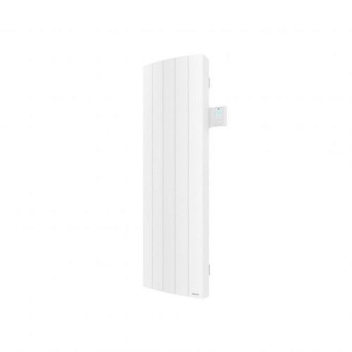 Radiateur électrique connecté IPALA vertical 1000W blanc - inertie fluide - SAUTER