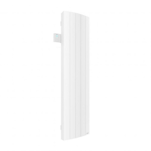 Radiateur électrique connecté IPALA vertical 1500W blanc - inertie fluide - SAUTER