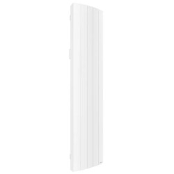 Radiateur électrique connecté IPALA vertical 1800W blanc - inertie fluide - SAUTER