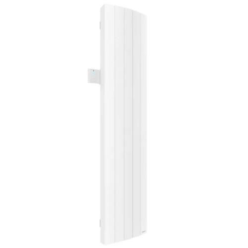 Radiateur électrique connecté IPALA vertical 1800W blanc - inertie fluide - SAUTER