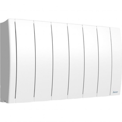 Radiateur électrique connecté IPALA bas 700W blanc - inertie fluide - SAUTER