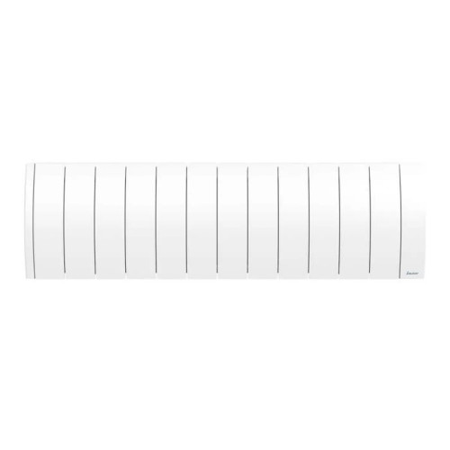 Radiateur électrique connecté IPALA bas 1400W blanc - inertie fluide - SAUTER