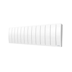 Radiateur électrique connecté IPALA bas 1400W blanc - inertie fluide - SAUTER