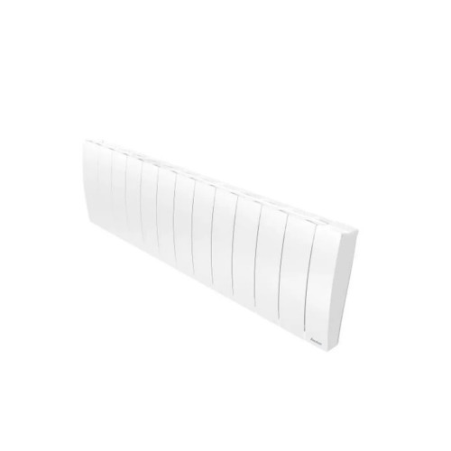 Radiateur électrique connecté IPALA bas 1400W blanc - inertie fluide - SAUTER