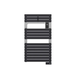 Radiateur sèche-serviettes ASAMA CLASSIC anthracite 500W - connecté - SAUTER