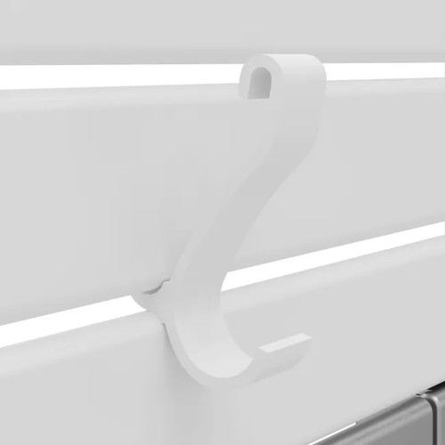 Radiateur sèche-serviettes ASAMA VENTILO blanc 1750W - connecté - SAUTER
