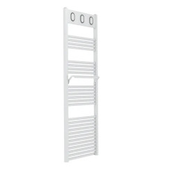 Radiateur sèche-serviettes MARAPI eau chaude 631W - 139 x 50cm - SAUTER