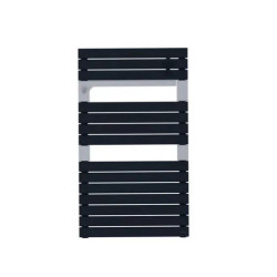 Radiateur sèche-serviettes ASAMA eau chaude 510W anthracite de marque SAUTER, référence: B7813600