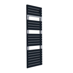 Radiateur sèche-serviettes ASAMA eau chaude 715W anthracite - SAUTER