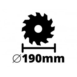 Scie circulaire TC-CS 1410 - Puissance 1410 W - lame de diamètre intérieur 30 mm RECONDITIONNE - EINHELL