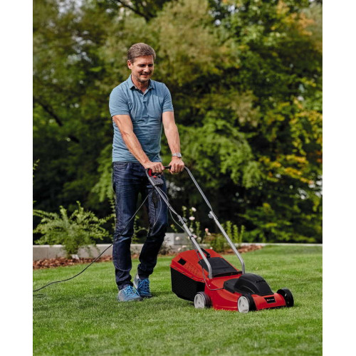Tondeuse à gazon électrique GC-EM 1032 - Largeur de coupe 32 cm - Surface : 300m² - 30L RECONDITIONNE - EINHELL