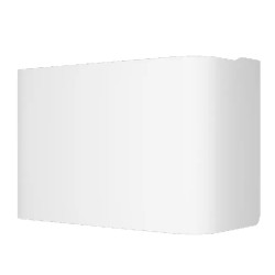Cache-raccords pour chauffe-eau électrique plat - blanc de marque SAUTER, référence: B7817600
