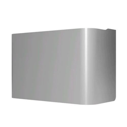 Cache-raccords pour chauffe-eau électrique plat - gris aluminium - SAUTER