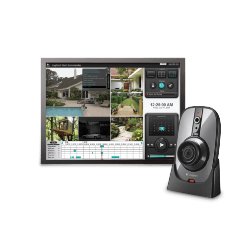 Kit surveillance d'intérieur "Alert 750n" vision nocturne - Logitech