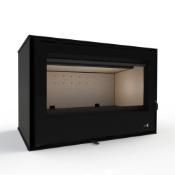 Pack Insert Ecodesign AVEIRO-C-795 - 8KW + Ventilation + Cadre 4 côtés - TERMOFOC