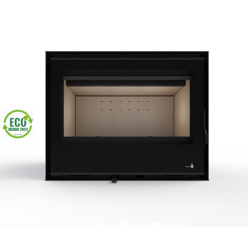 Insert Ecodesign VISEU-C-695-S porte Battante - 7.3KW + Ventilation - TERMOFOC