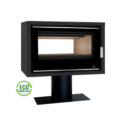 Insert poêle à bois Ecodesign PORTIMAO-SL-895-S-DF-BASE Double face - 8KW + Ventilation de marque TERMOFOC, référence: B7838700