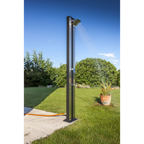Gre Pools Douche solaire carrée aluminium 38L