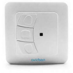 Commande murale sans fil pour volets roulants et stores - Avidsen