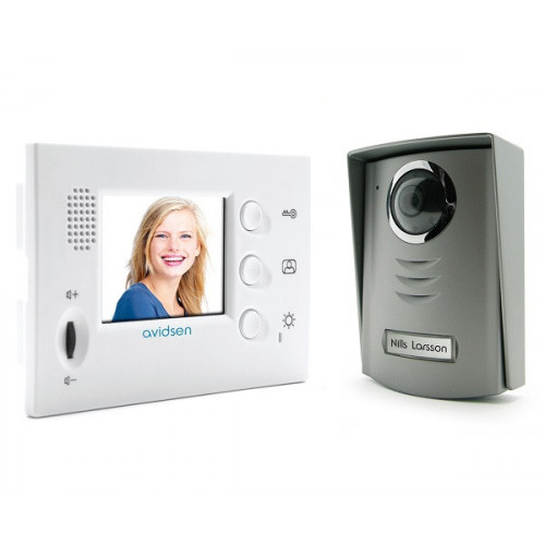 Interphone vidéo couleur à encastrer - Avidsen