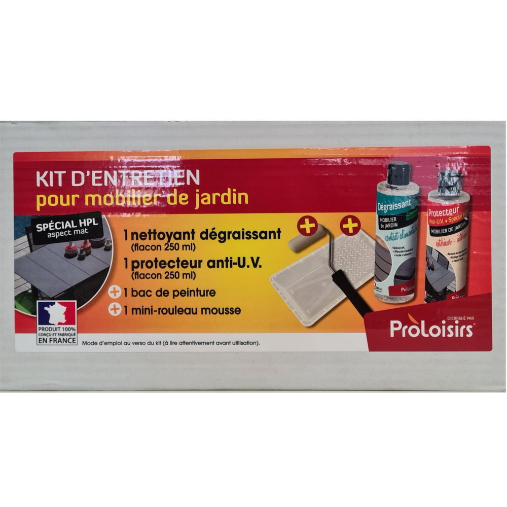 Kit de protection Anti-U.V pour HPL, Aluminium, resine