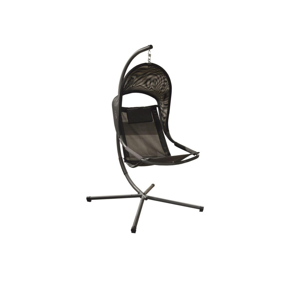 Fauteuil suspendu Enya en Acier avec assise en TPEP