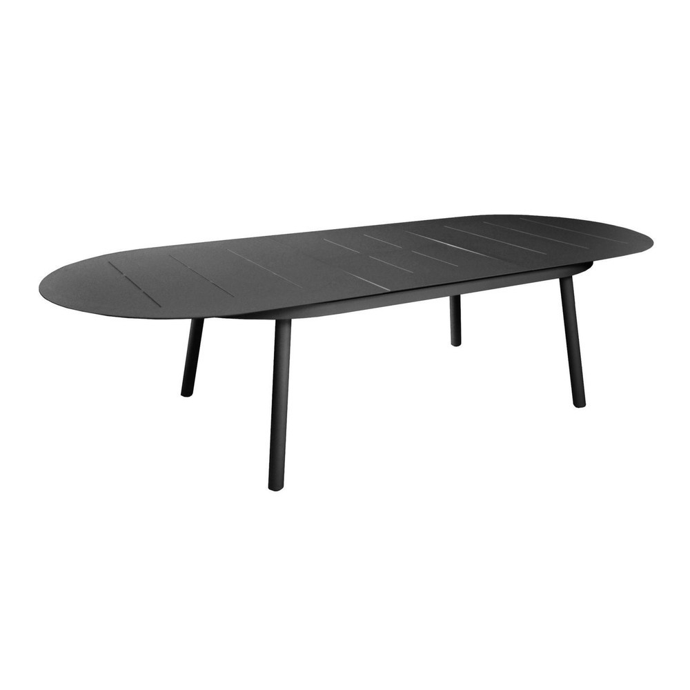 Table de jardin oblongue Dublin 230 / 300 x 120 cm Aluminium - vue 2