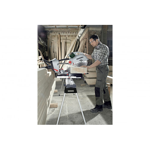 Scie à onglets radiale KGS 315 Plus - Coupe : l. 320 mm, P. 120 mm - Metabo