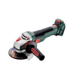 Meuleuse 125 mm 18 V WVB 18 LTX BL 15-125 (sans batterie ni chargeur), coffret de marque Metabo, référence: B7824700