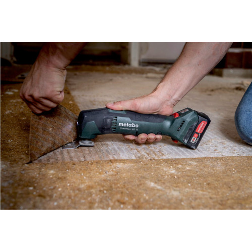 Outil multifonctions 12 V MT 12 Powermaxx, 2x2,0 Ah  + 9 accessoires - Metabo