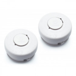 Lot de 2 détecteurs avertisseurs de fumée CE NF 5 ans - Avidsen