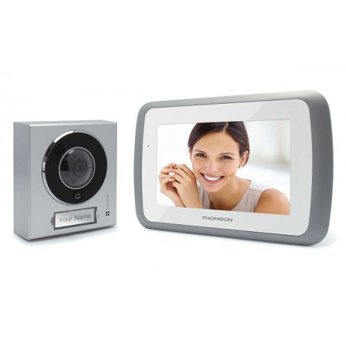 Interphone vidéo couleur (écran tactile 7'') - Thomson