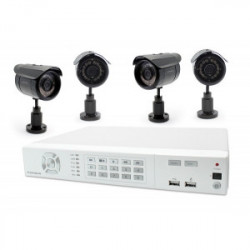 Enregistreur numérique 1 To Vidéo couleur IP (4 caméras) - Thomson