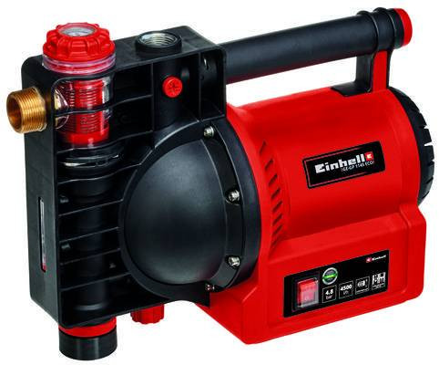 Einhell Pompe d'arrosage ge gp 1145 eco indicateur de niveau d'eaud'encrassementd'aspiration bouchon de remplissage pré filtre avec clapet anti retour avec adaptateur - vue 2