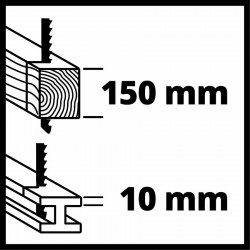 Scie universelle "sabre" TE-AP 750 E RECONDITIONNE - EINHELL