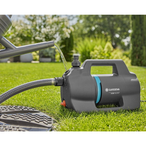 Pompe d'arrosage de surface 4100 Silent - 550 W, 4100 l/h, 3,6 bar - GARDENA