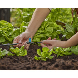 Asperseurs en ligne pour l'irrigation flexible de petites surfaces - Boîte de 10 pièces - GARDENA