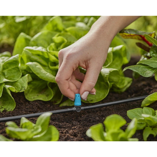 Asperseurs en ligne pour l'irrigation flexible de petites surfaces - Boîte de 10 pièces - GARDENA